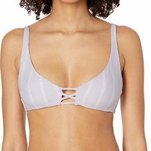 NWT Roxy Reversible Purple Size Large Sea & Waves Top